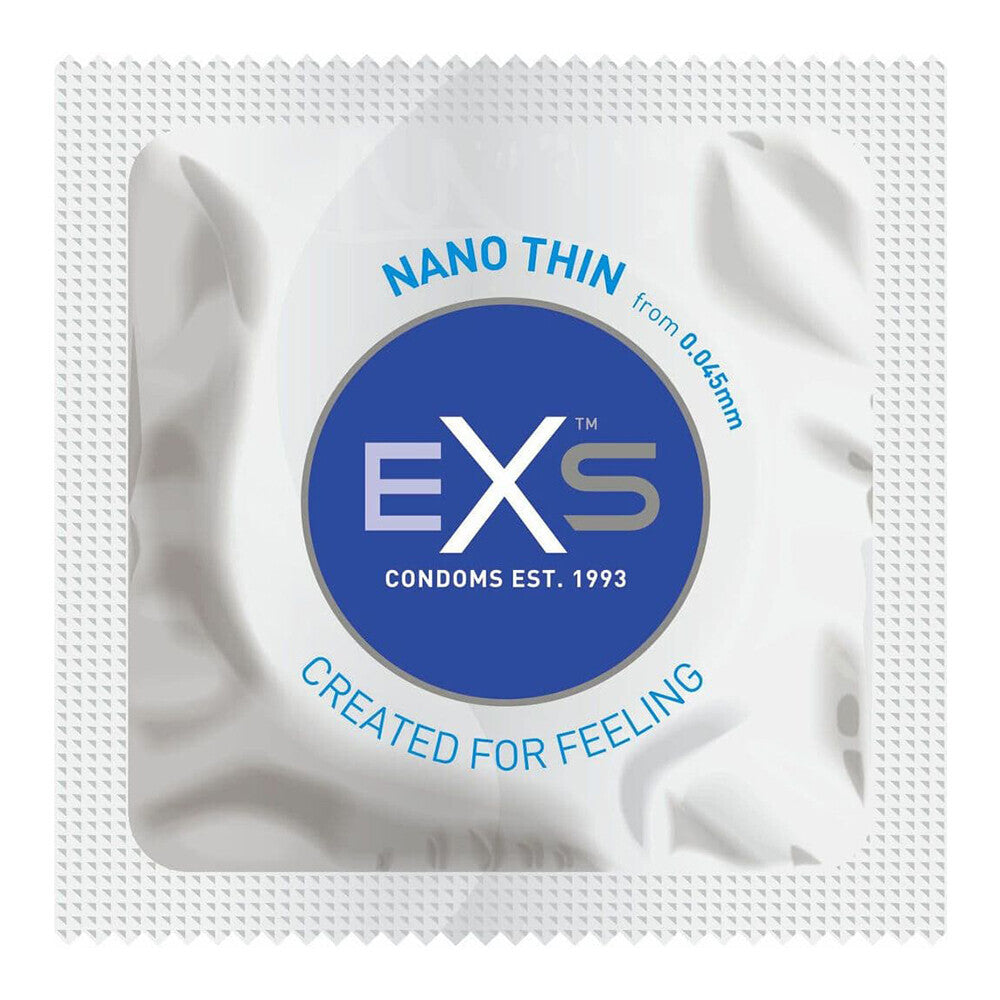 EXS Nano Thin Condoms 12 Pack-1