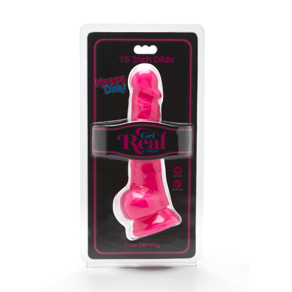 ToyJoy Happy Dicks Dildo With Balls 7.5 Inches-1