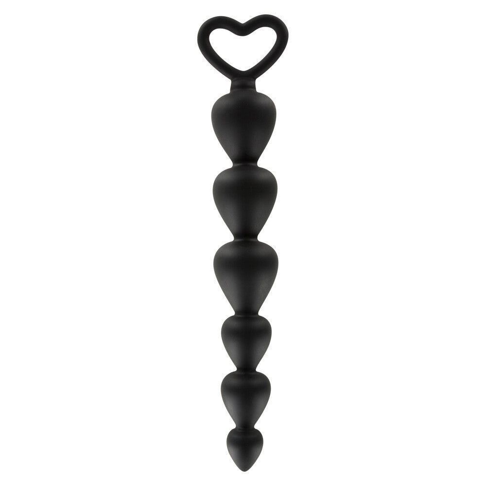 ToyJoy Anal Play Bottom Beads Black-0