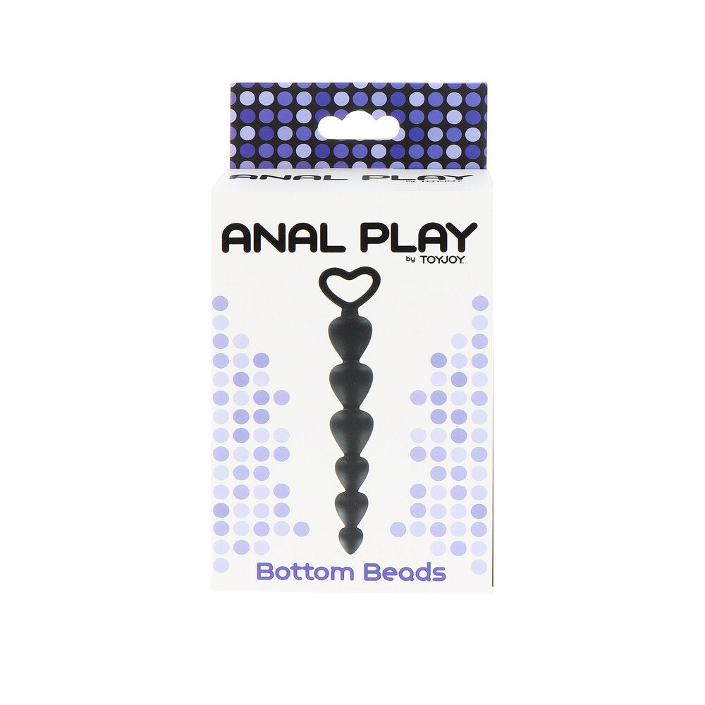 ToyJoy Anal Play Bottom Beads Black-1