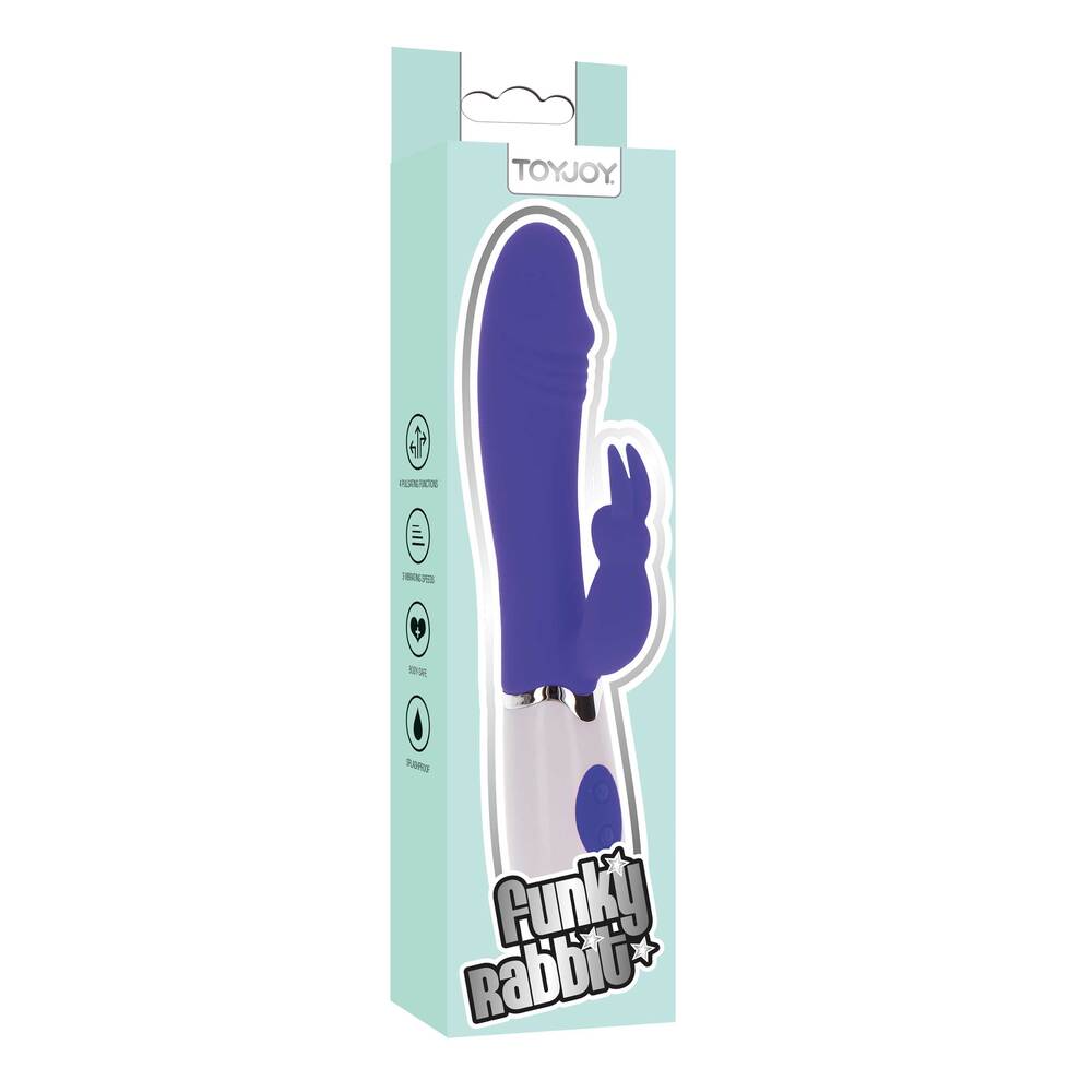 ToyJoy Funky Rabbit Vibrator Purple-3