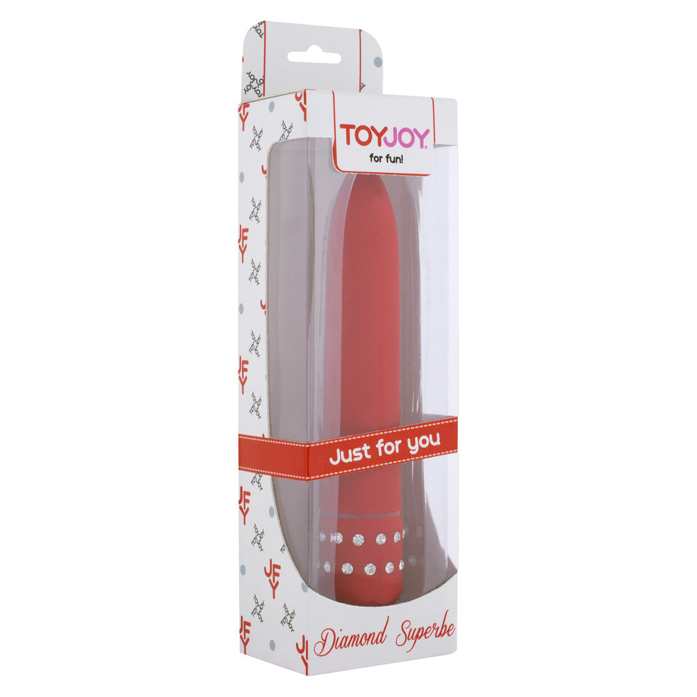 ToyJoy Diamond Red Superbe Mini Vibrator-1