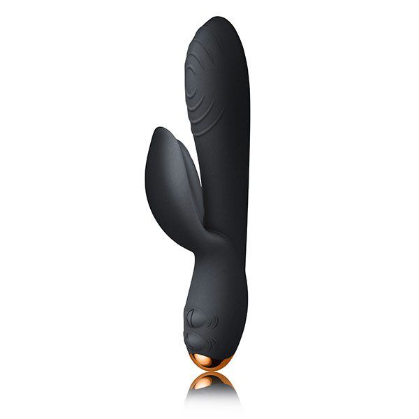 Rocks Off Everygirl Black Rechargeable Rabbit Vibrator-0