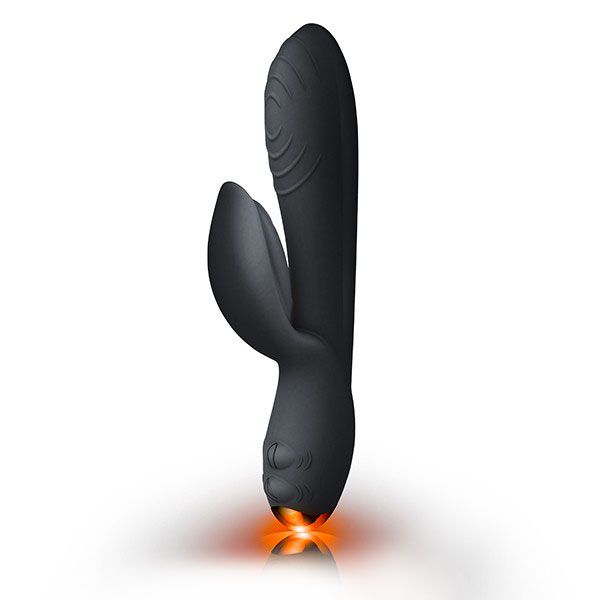 Rocks Off Everygirl Black Rechargeable Rabbit Vibrator-1