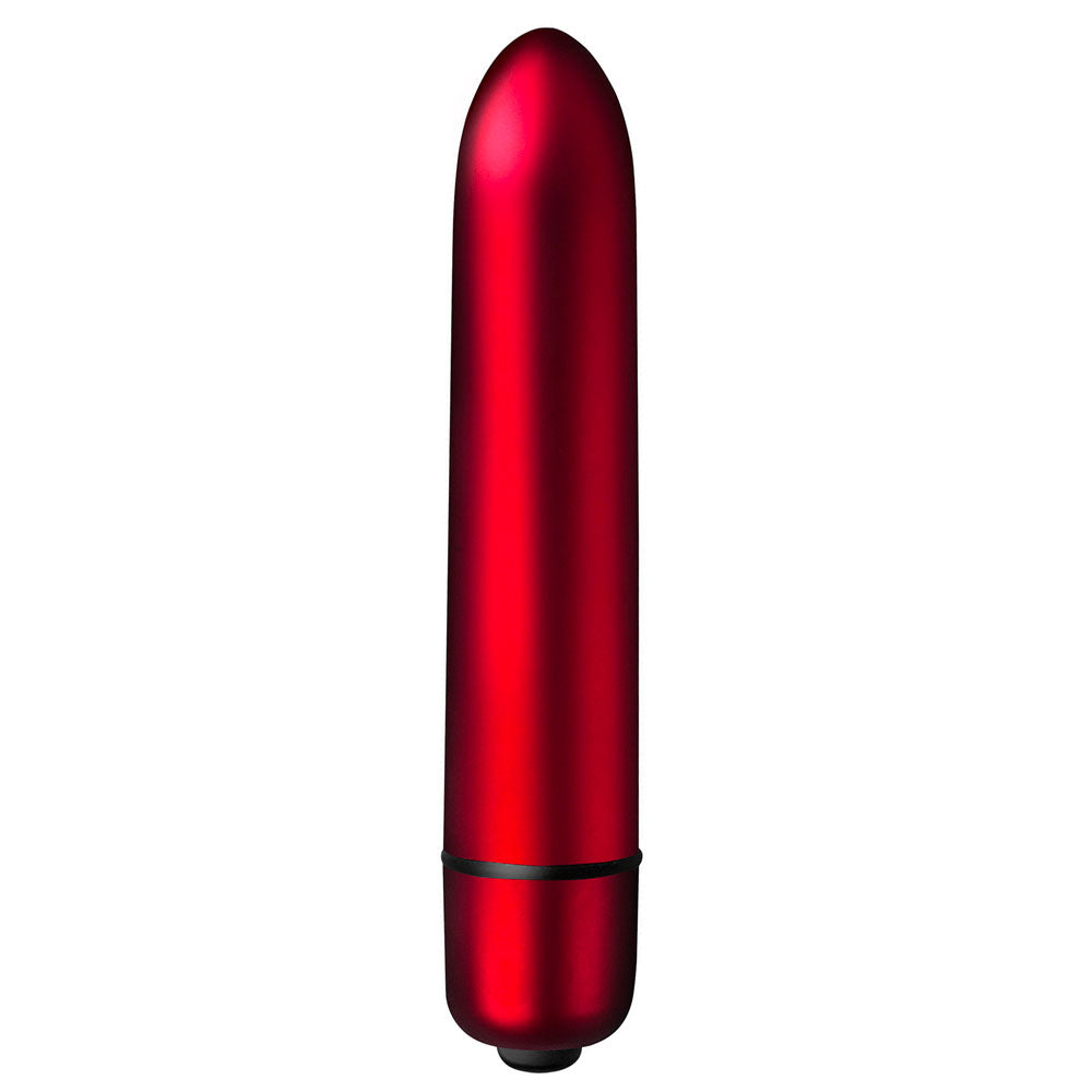 Rocks Off Truly Yours Scarlet Velvet 90mm Bullet-0