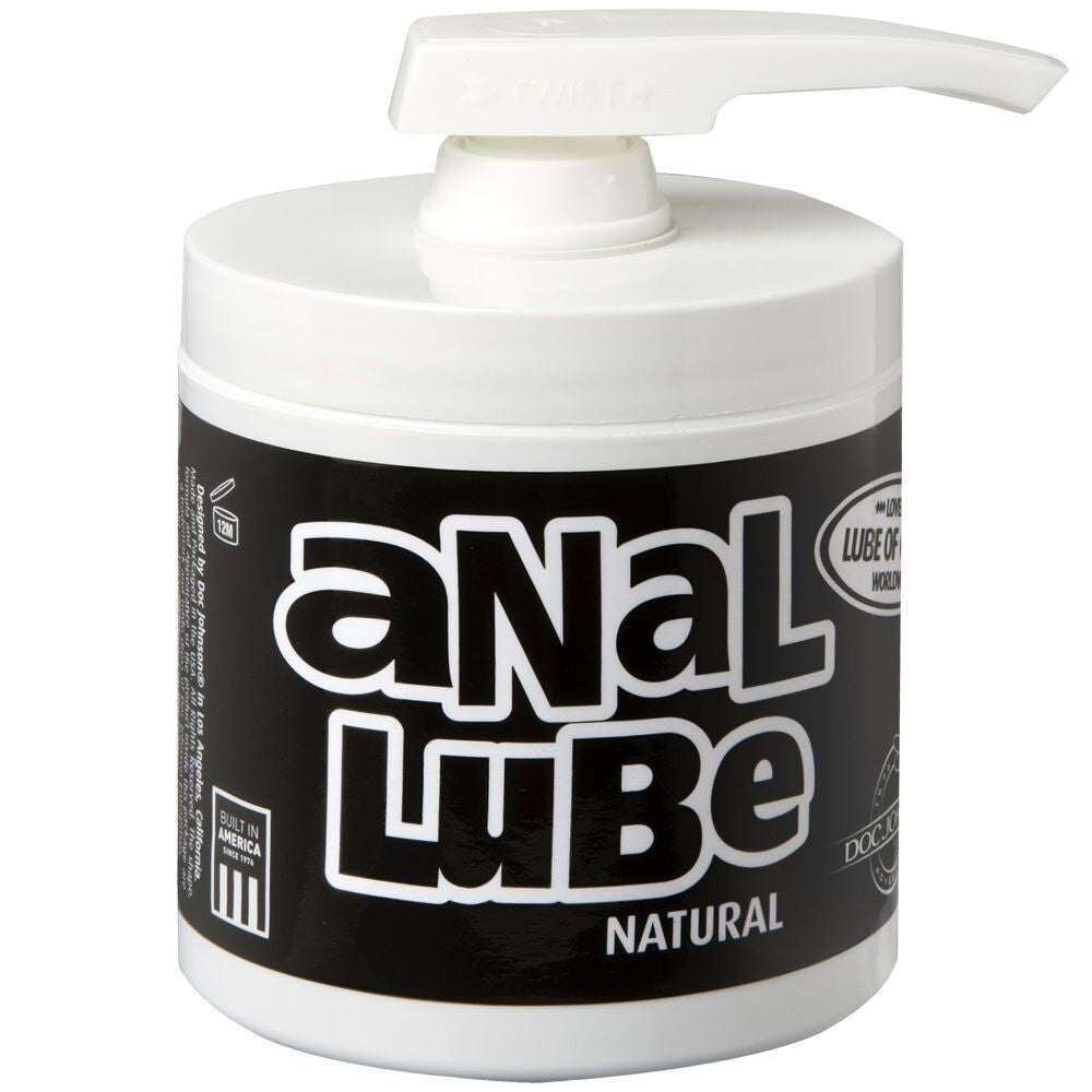 Anal Lube Natural In Pump Dispenser 135ml-0