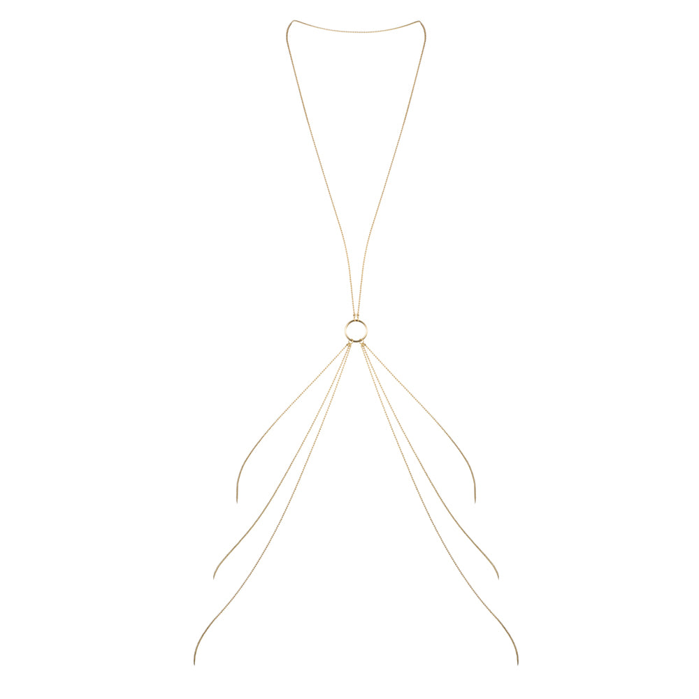 Bijoux Indiscrets Magnifique Body Chain Gold-1