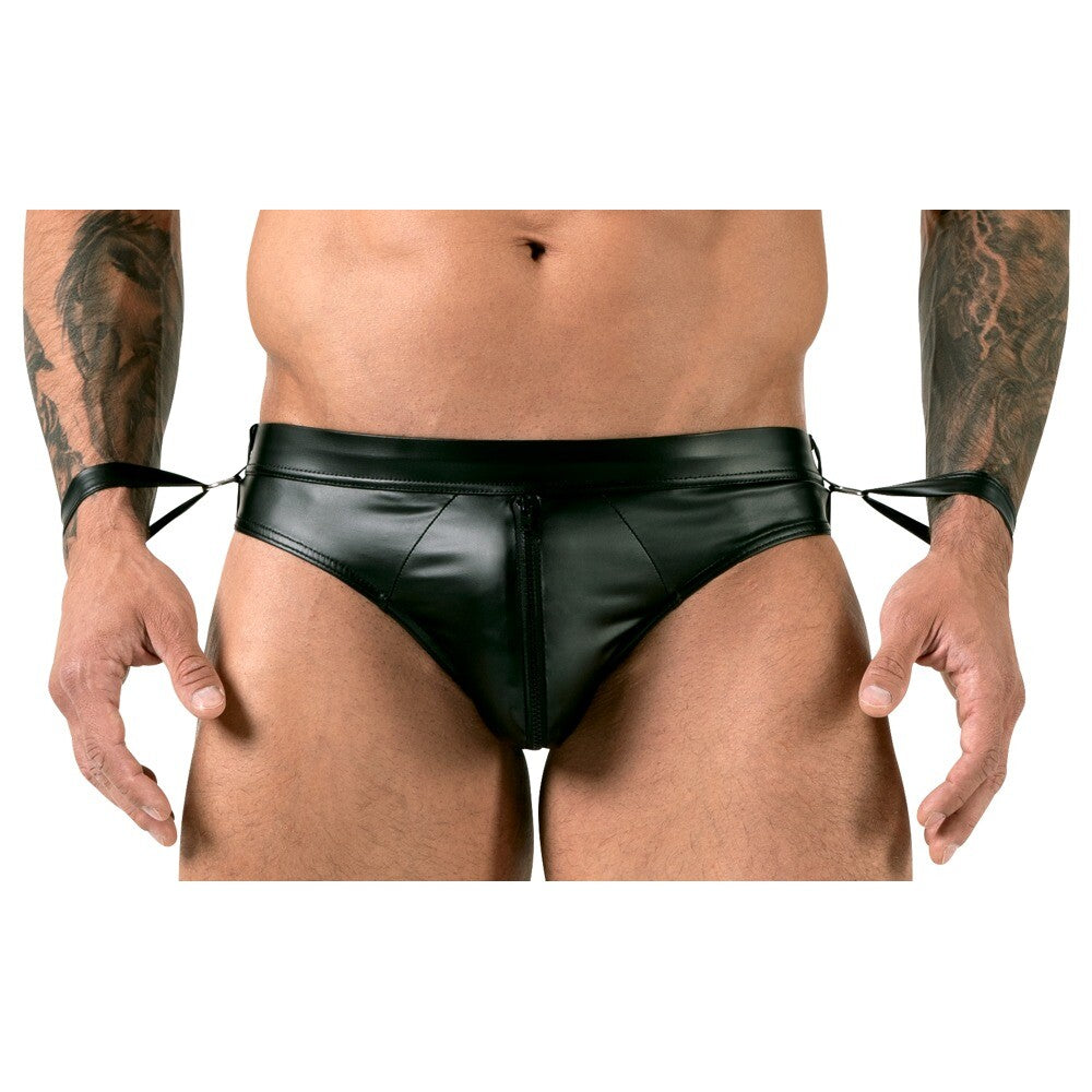 Svenjoyment Jock Brief With Handcuffs-0