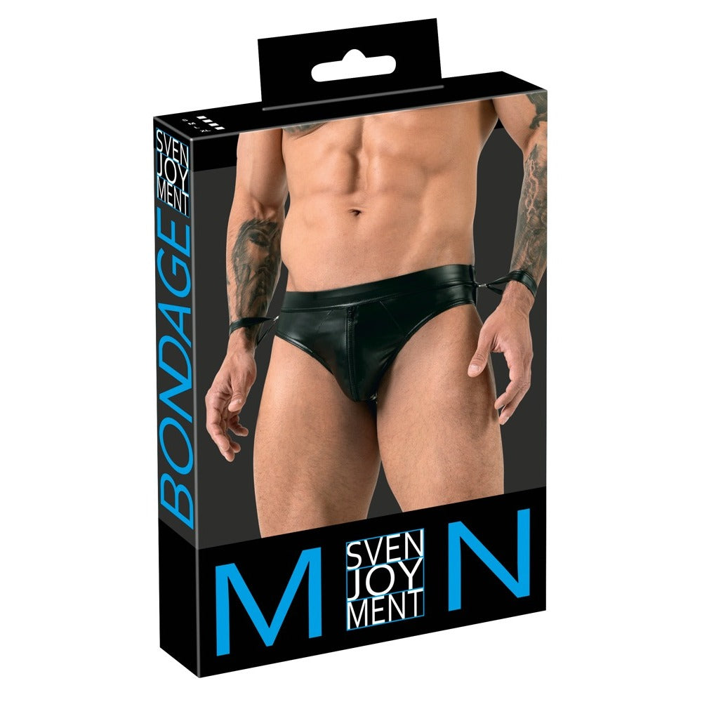 Svenjoyment Jock Brief With Handcuffs-3