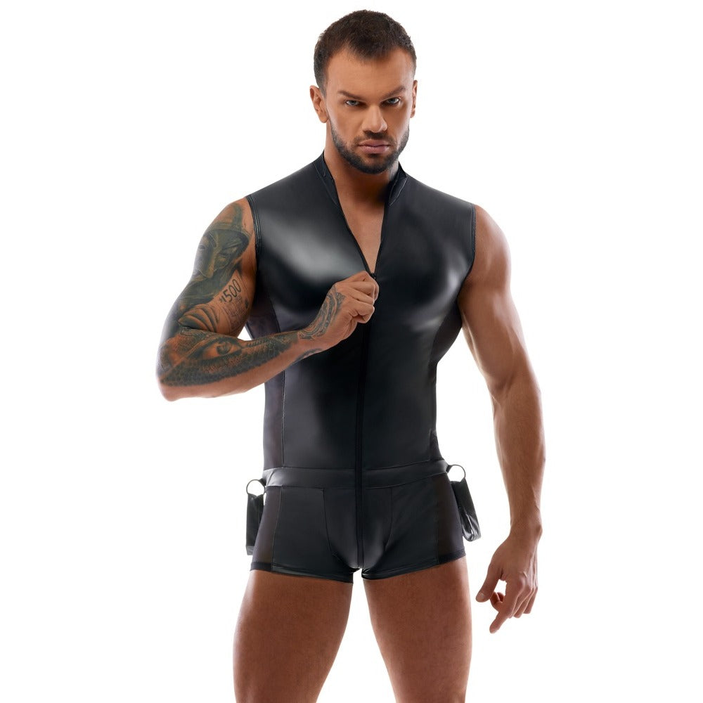 Body Jumpsuit With Restraints-1