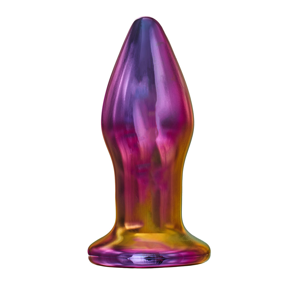 Glamour Glass Remote Control Butt Plug-1