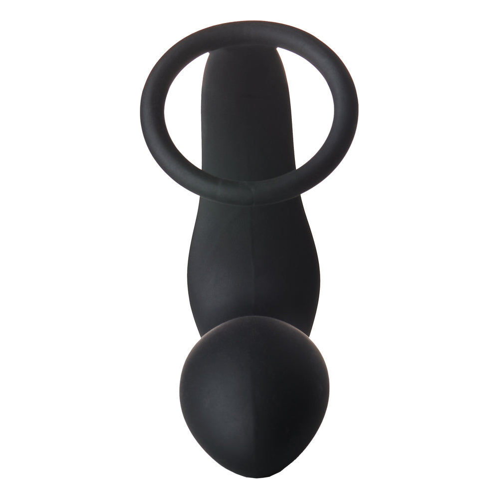 Fantasstic Vibrating Anal Plug With Cock Ring-1