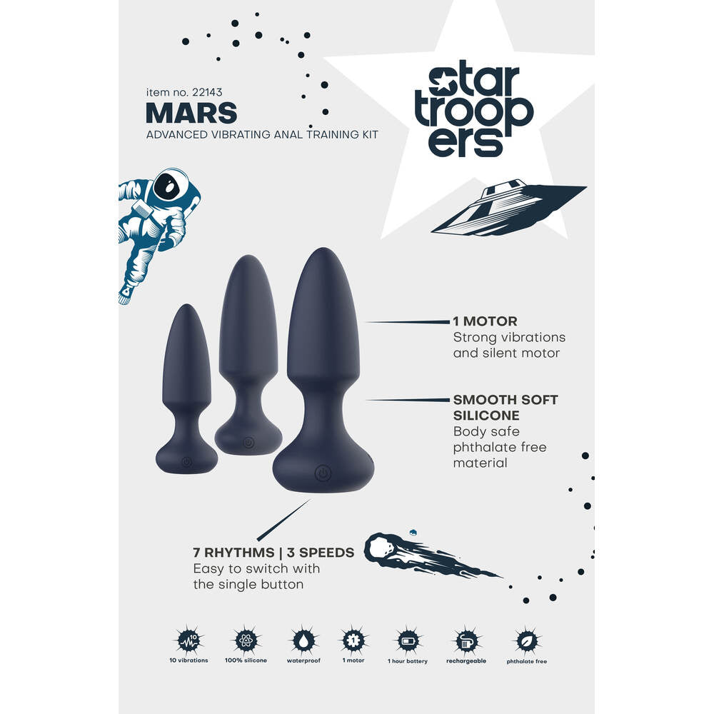 Startroopers Mars Advanced Vibrating Anal Vibe Kit-2