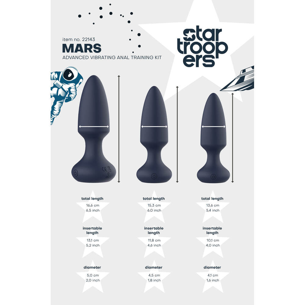 Startroopers Mars Advanced Vibrating Anal Vibe Kit-3