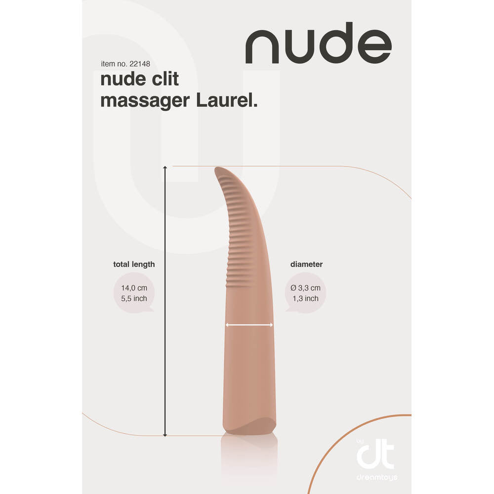 Nude Laurel Mini Travel Massager-3