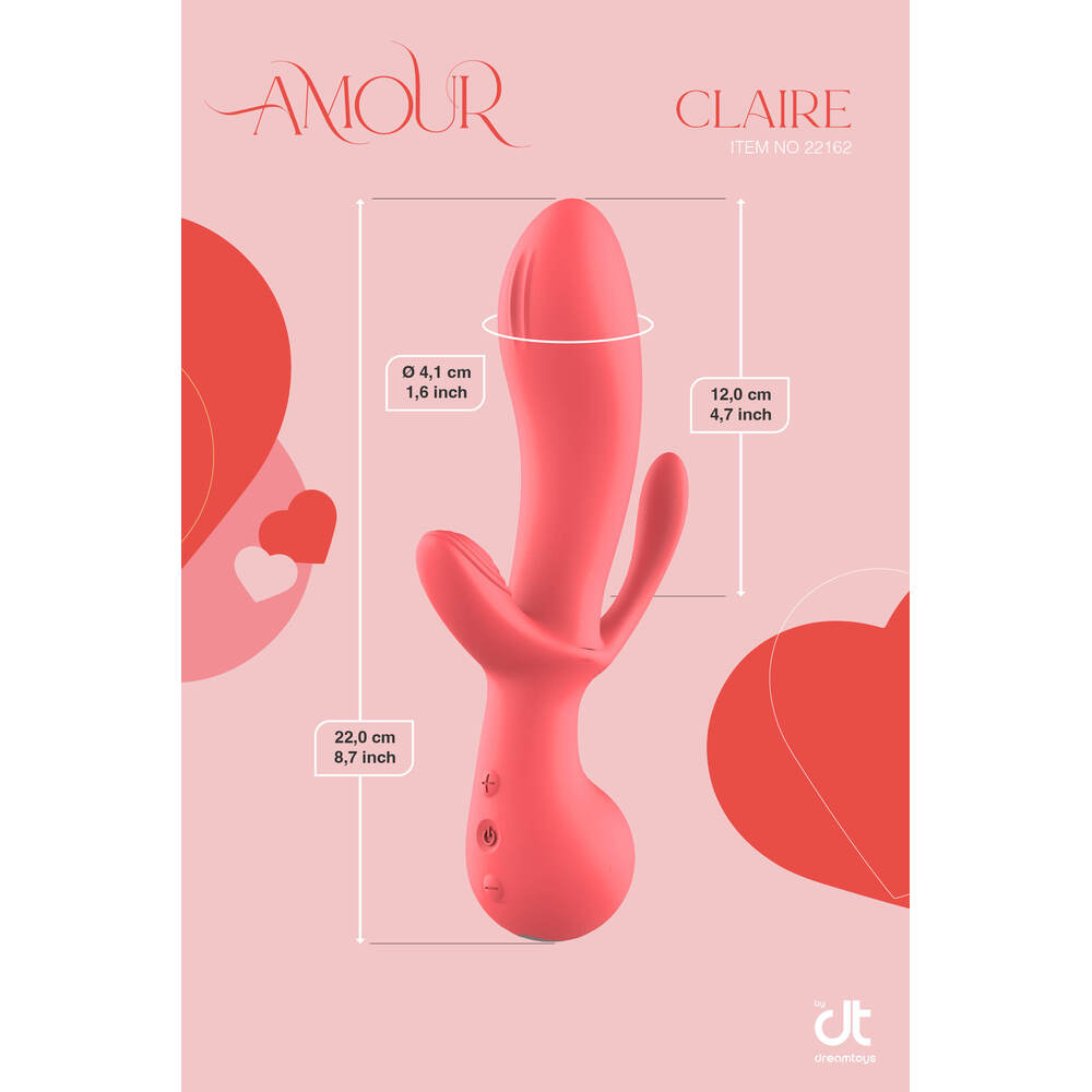 Amour Triple Pleasure Vibe Claire-3