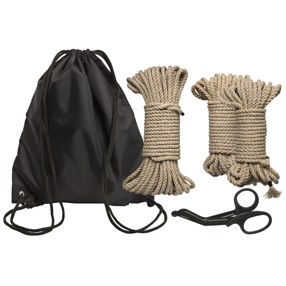 Kink Bind And Tie Initiation 5 Piece Hemp Rope Kit-0