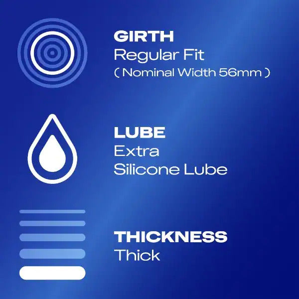 Durex Extra Safe Regular Fit Condoms 3 Pack-2