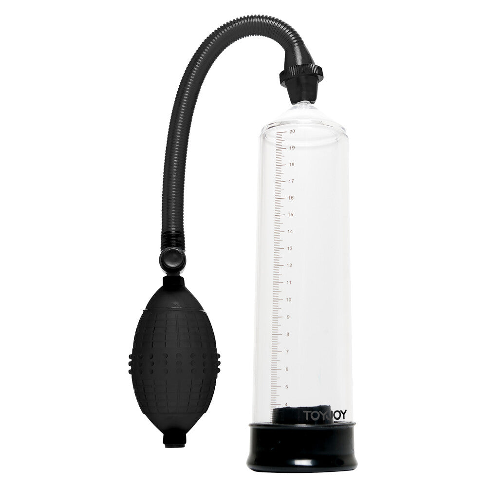 ToyJoy Rock Hard Black And Clear Penis Power Pump-0