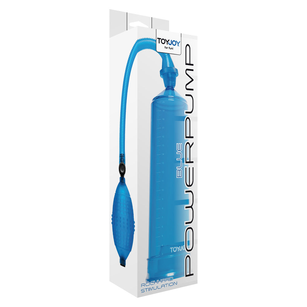 ToyJoy Rock Hard Stimulation Blue Power Penis Pump-1