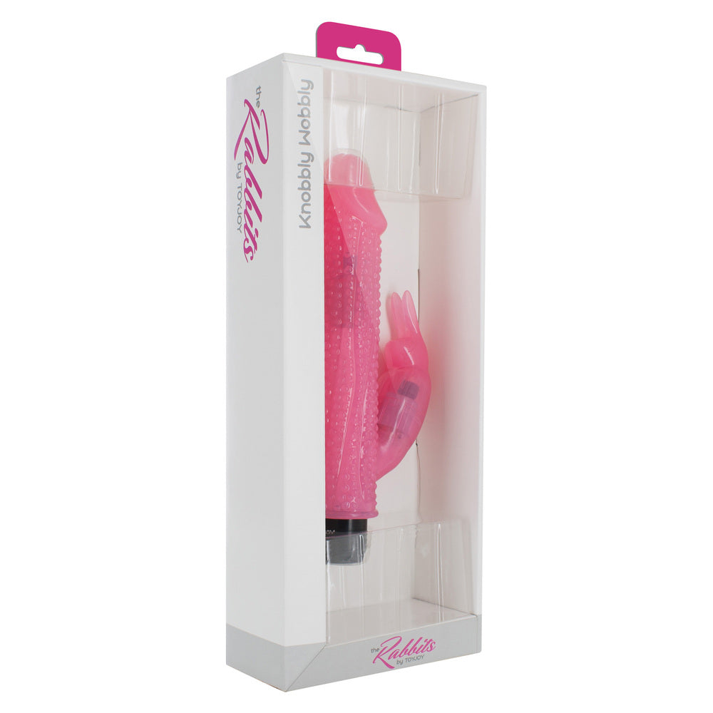 ToyJoy Knobbly Wobbly Rabbit Vibrator-1