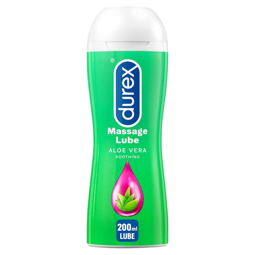 Durex Massage Lube Aloe Vera Soothing 200ml-0