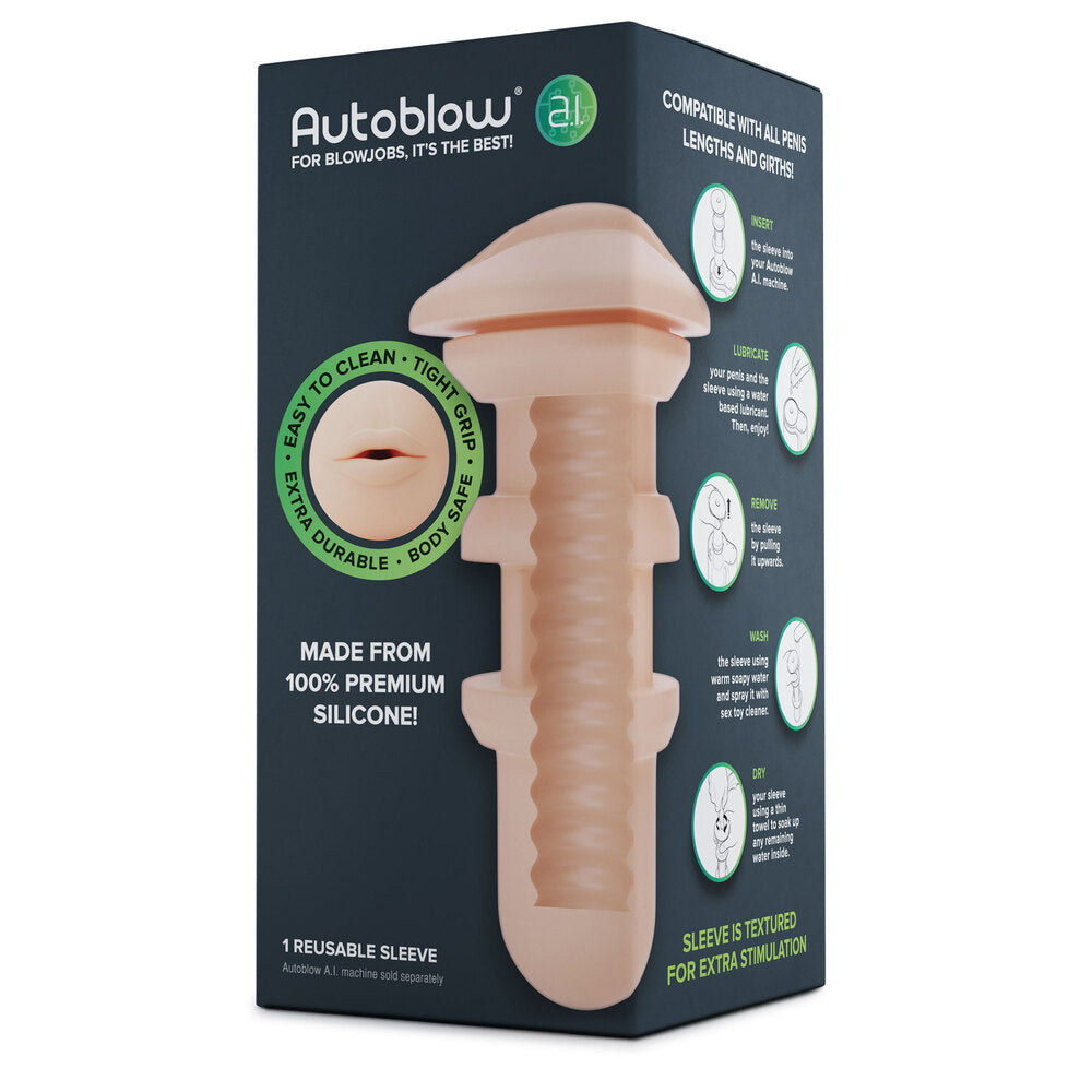 Autoblow A.I Reusable Mouth Sleeve-1