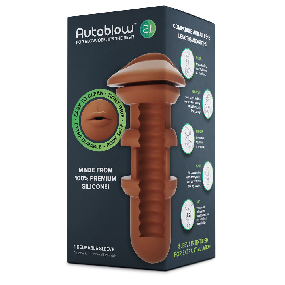 Autoblow A.I Reusable Mouth Sleeve-1