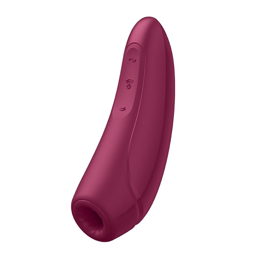 Satisfyer App Enabled Curvy 1 Plus Rose Red-0