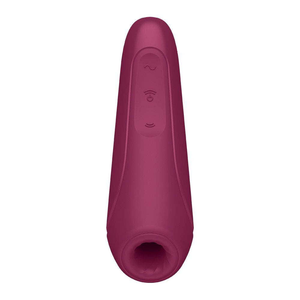 Satisfyer App Enabled Curvy 1 Plus Rose Red-1