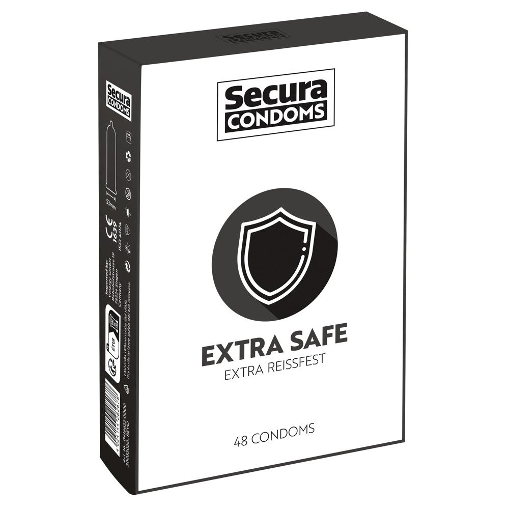 Secura Condoms 48 Pack Extra Safe-0