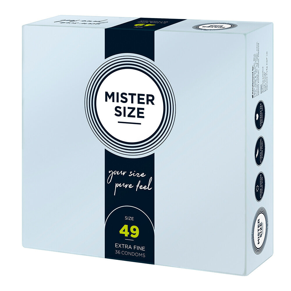 Mister Size 49mm Your Size Pure Feel Condoms 36 Pack-0