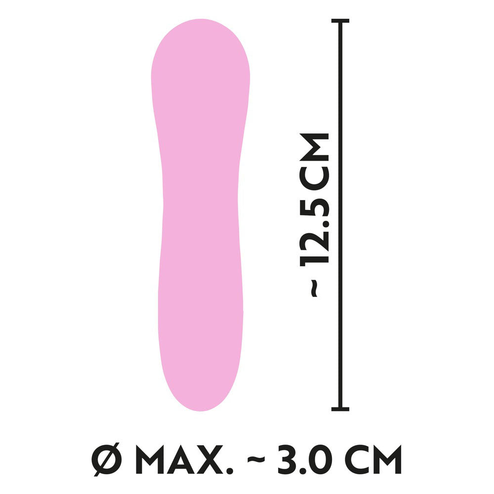 Cuties Silk Touch Rechargeable Mini Vibrator Pink-3