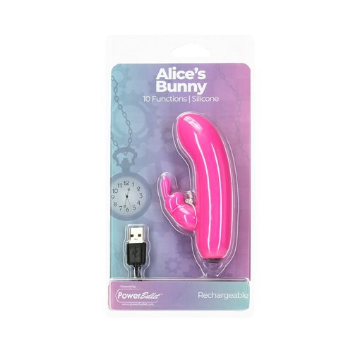 PowerBullet Alices Bunny Silicone Rechargeable Rabbit-3