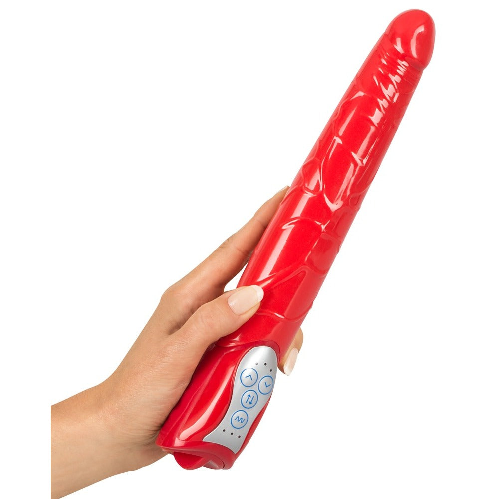 Red Push Standard Vibrator-2