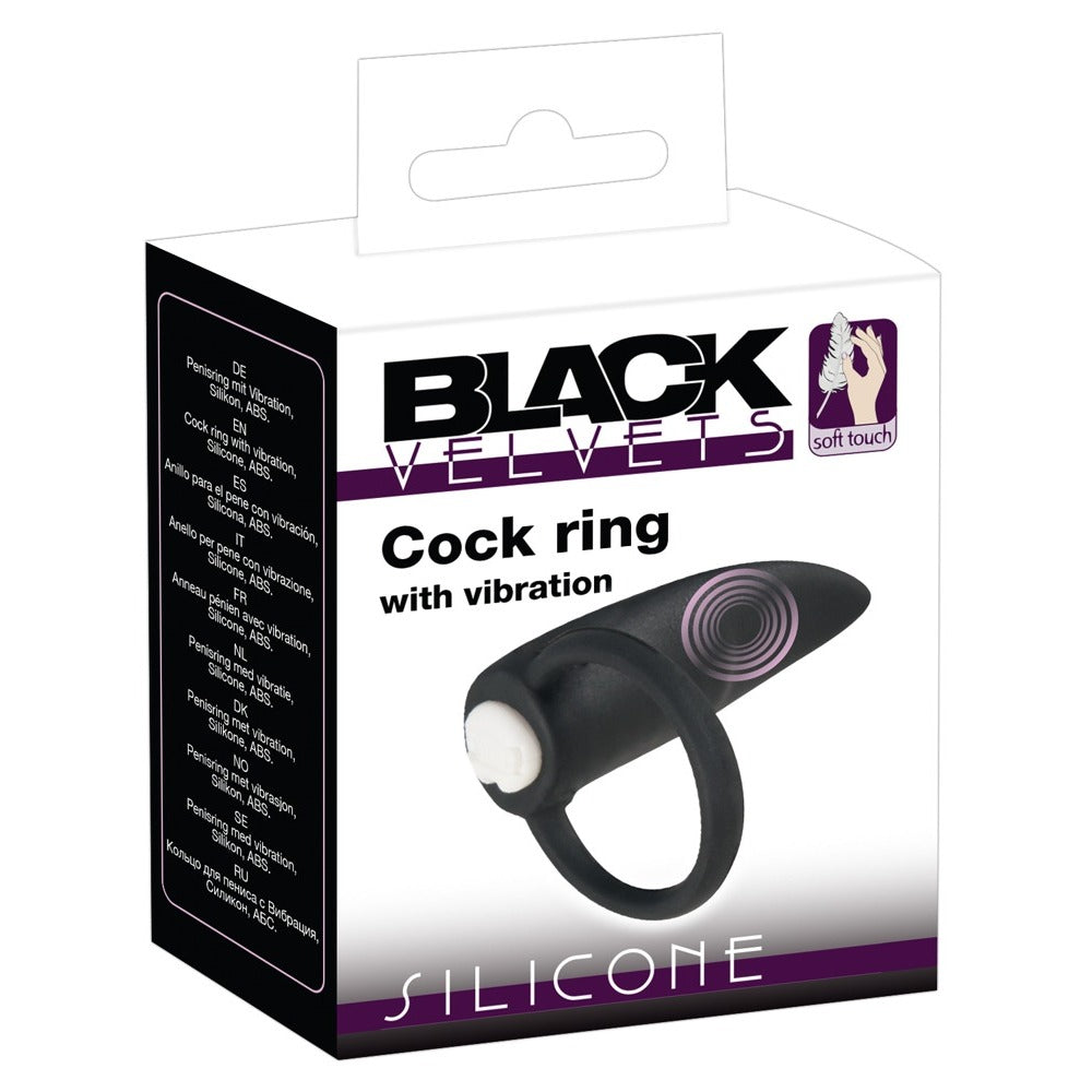 Black Velvets Vibrating Ring-3