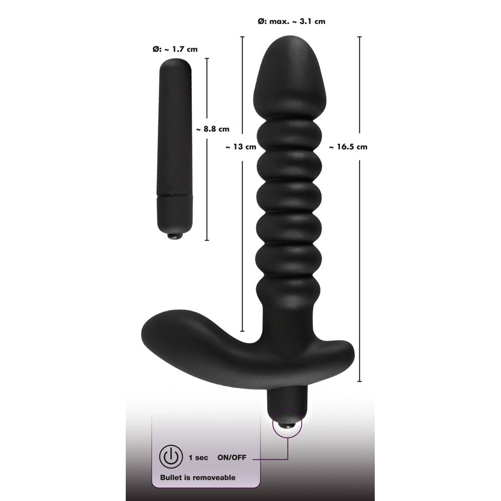 Black Velvets Medium Vibrator-1