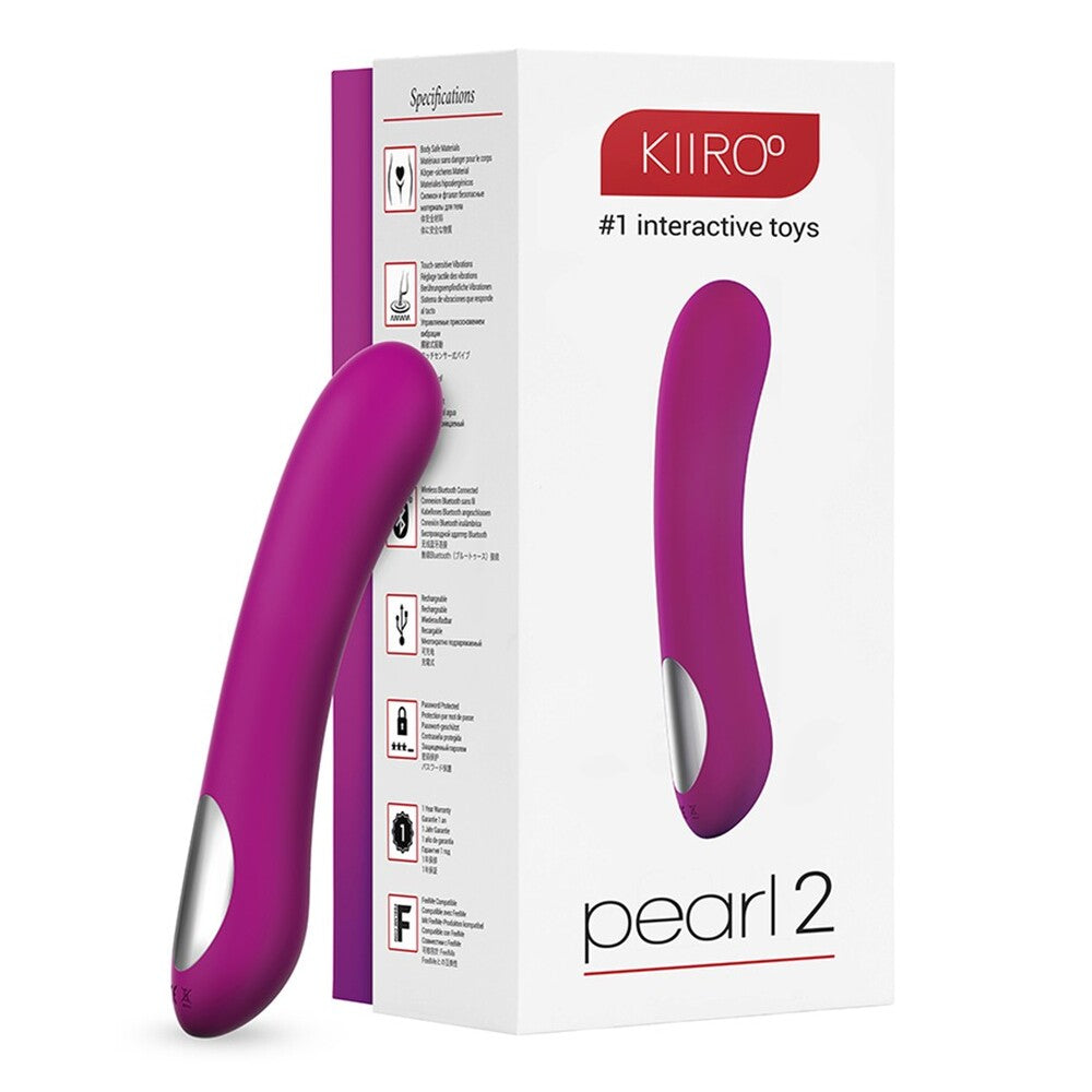 Kiiroo Pearl 2 Interactive GSpot Vibrator-3