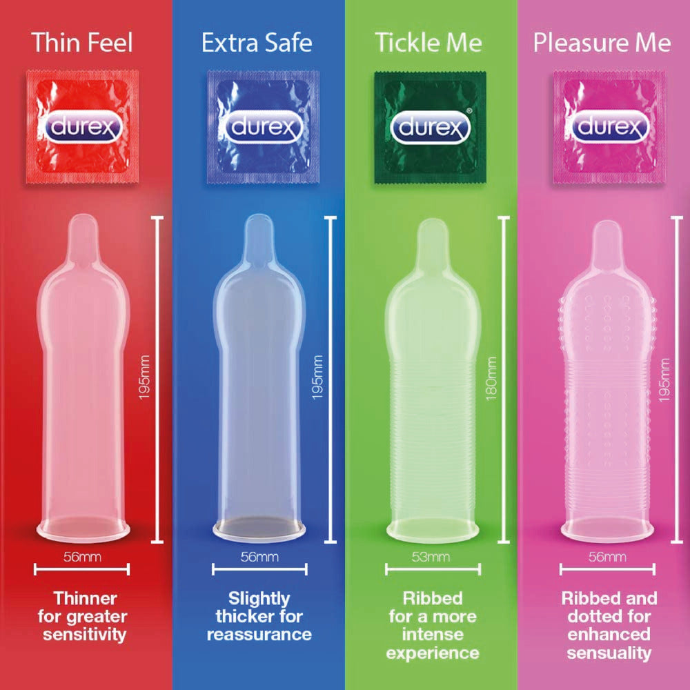 Durex Surprise Me Variety Condoms 40 Pack-1