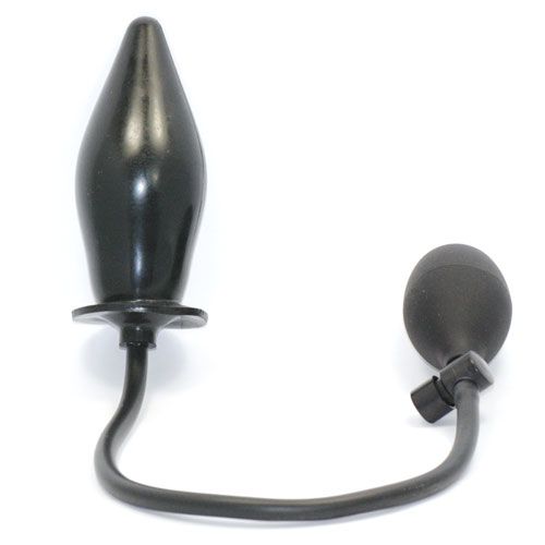 Pump N  Play Black Inflatable Butt Plug-0