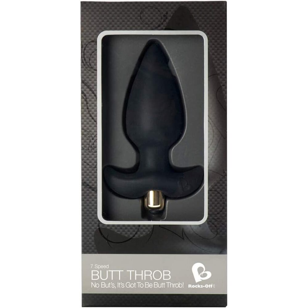 Rocks Off 7 Speed Butt Throb Vibrator-1