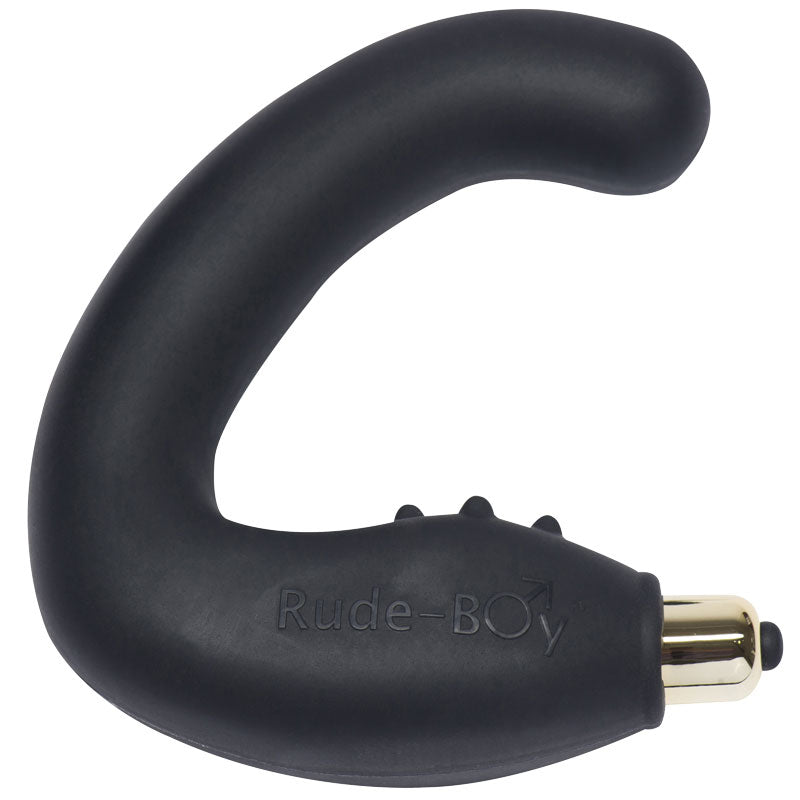 Rocks Off 7 Speed Rude Boy Black Prostate Massager-0