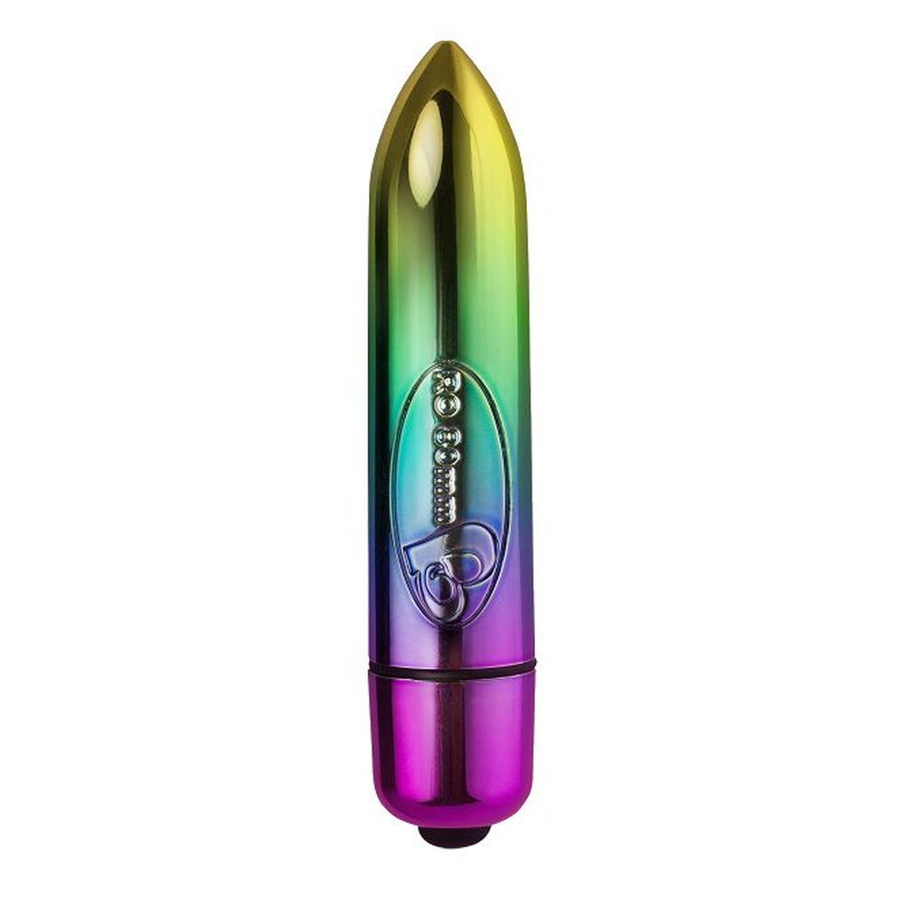 Rocks Off 80mm Rainbow Bullet Vibrator-0