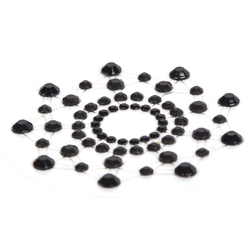 Bijoux Indiscrets Mimi Rhinestone Pasties Black-2