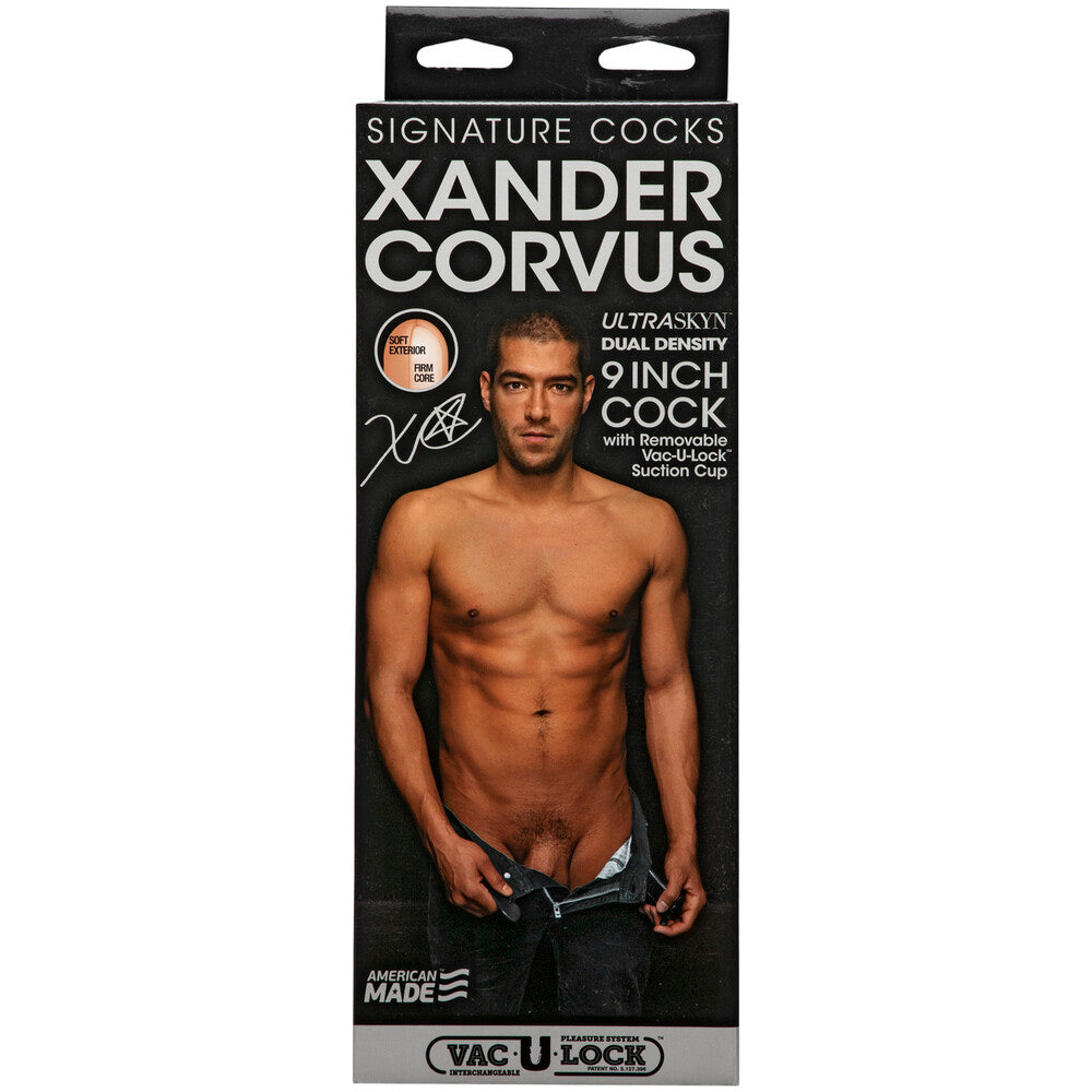 VacULock Xander Corvus 9 Inch Cock Dildo-3