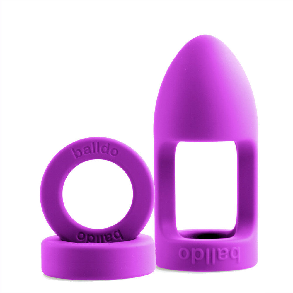 Balldo The Worlds First Ball Dildo Purple-0