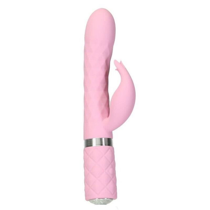 Pillow Talk Lively Rabbit Vibrator Pink-0