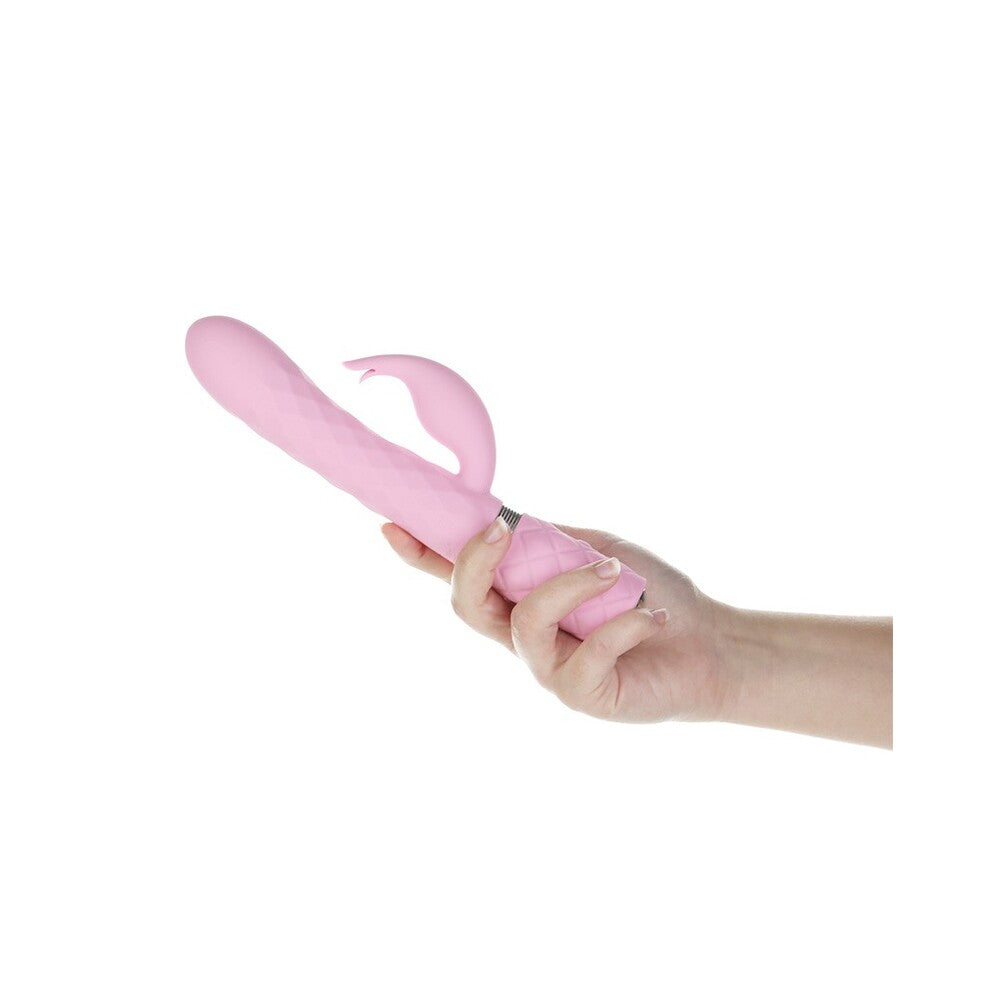 Pillow Talk Lively Rabbit Vibrator Pink-3