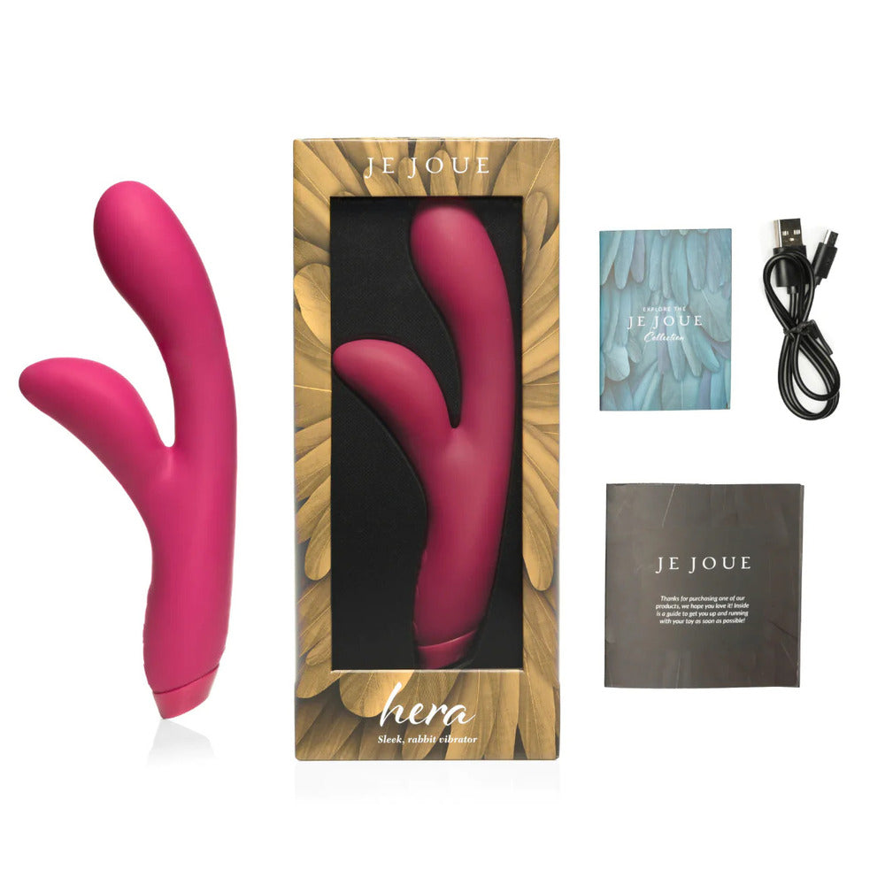 Je Joue Hera Sleek Rabbit Vibrator Pink-3