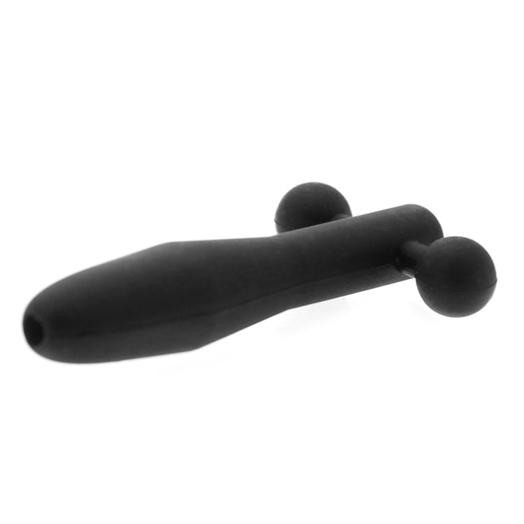 Master Series The Hallows Silicone CumThru Barbell Penis Plug-0